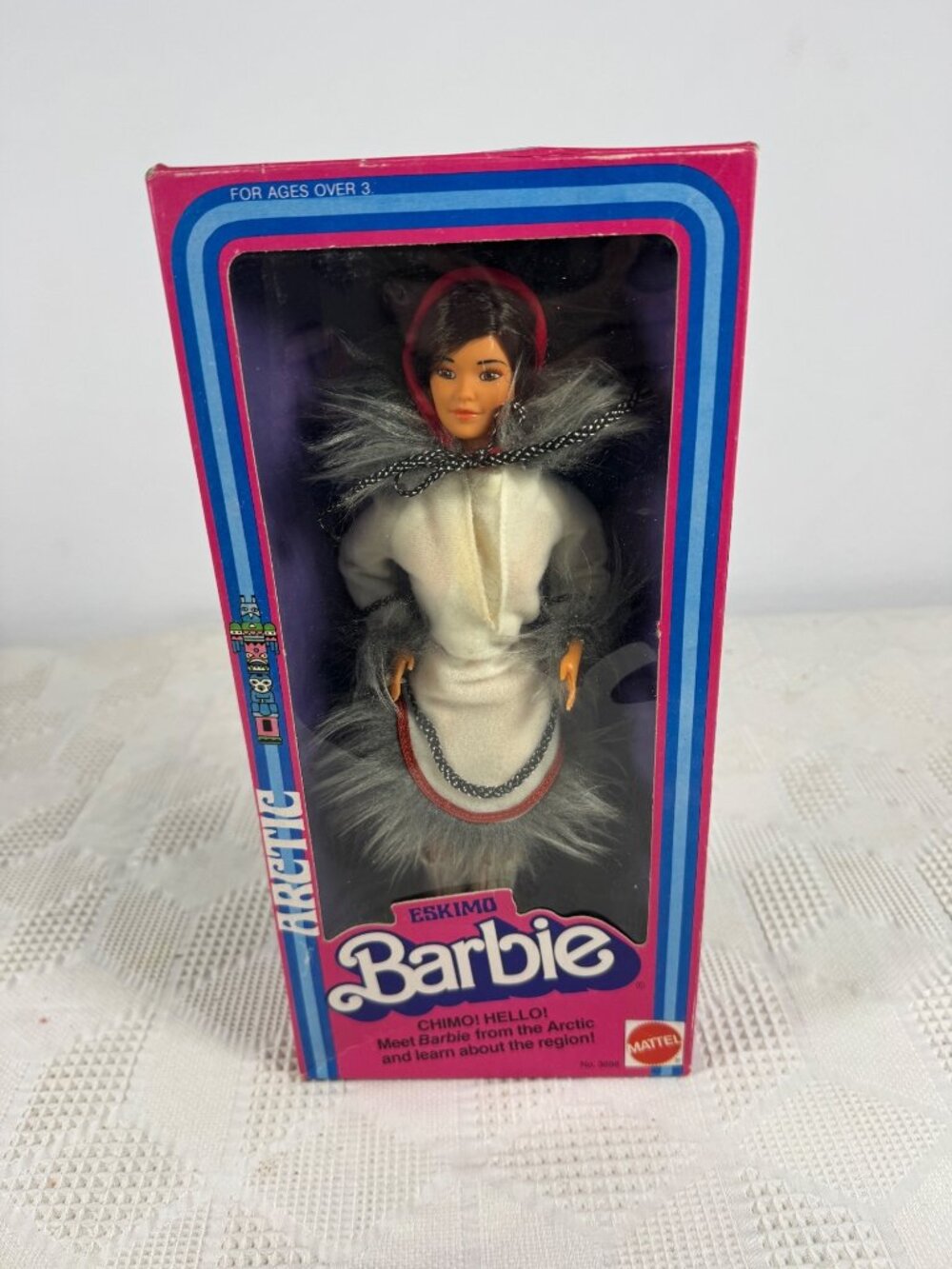 Mattel Eskimo Barbie Doll Vintage 1981 Arctic Collection 3898 NIB